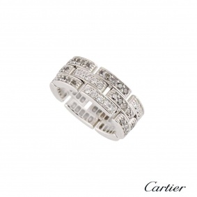 Cartier Maillon Panthere Diamond Ring